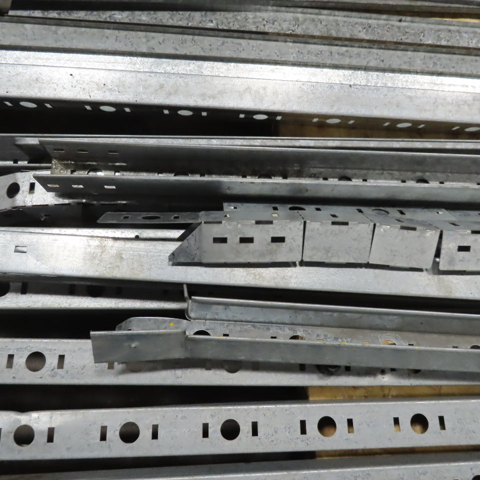 Industria Basica S.A Click And Go 2" x 2" Galvanized Modular Cable Tray Lot/25