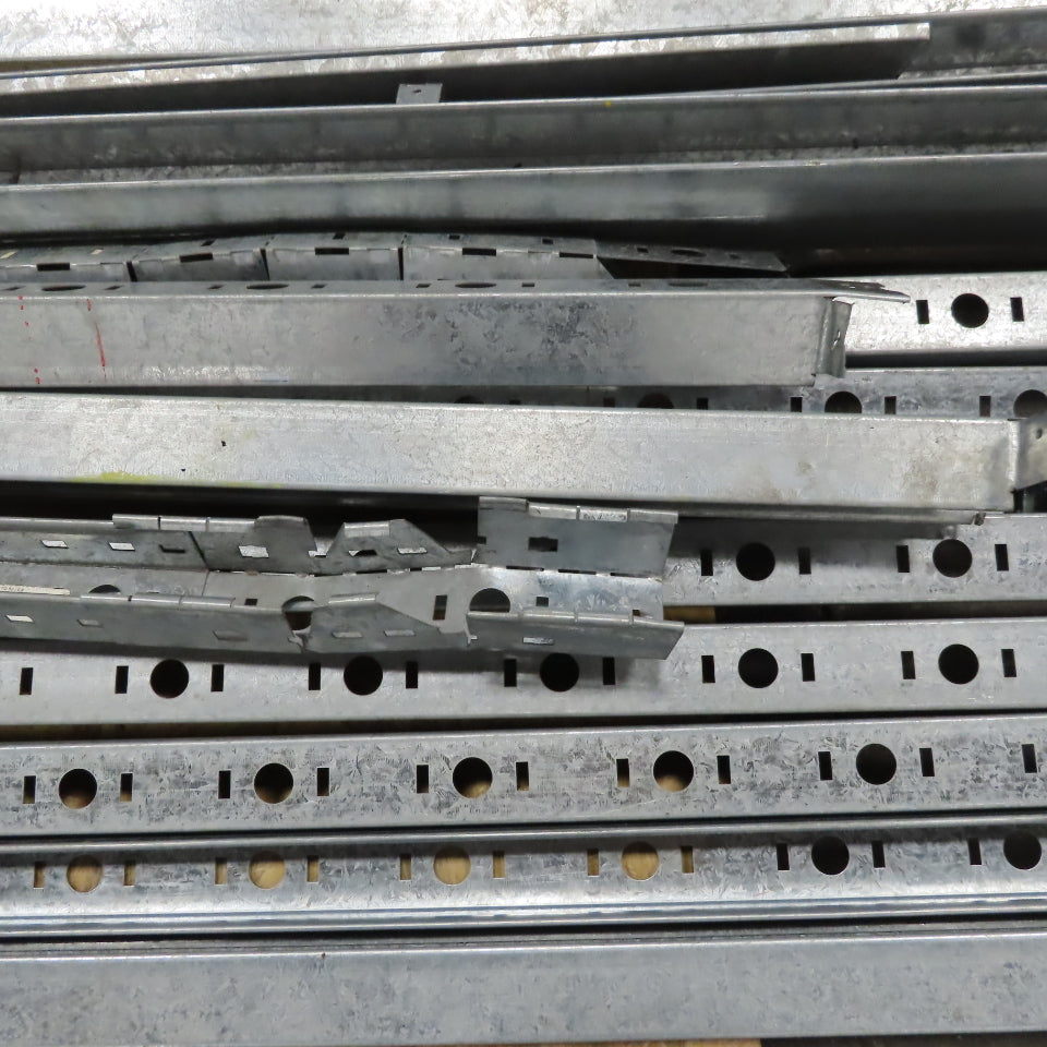 Industria Basica S.A Click And Go 2" x 2" Galvanized Modular Cable Tray Lot/25
