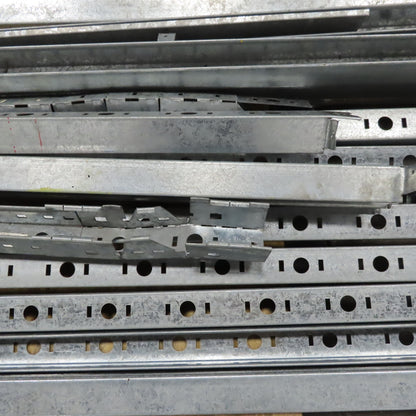 Industria Basica S.A Click And Go 2" x 2" Galvanized Modular Cable Tray Lot/25