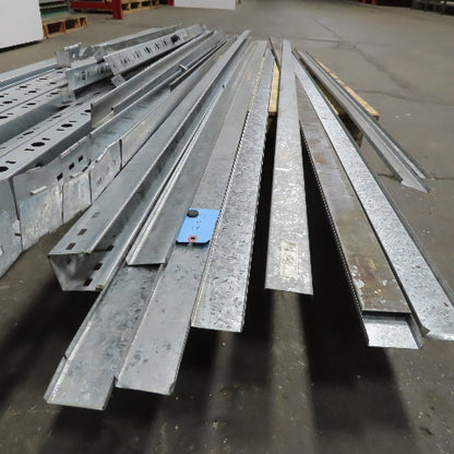 Industria Basica S.A Click And Go 2" x 2" Galvanized Modular Cable Tray Lot/25