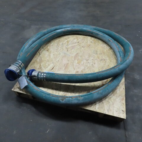 Alfagomma T-505 3" Acid Chemical Suction Transfer XLPE Hose 250PSI 25'