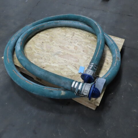 Alfagomma T-505 3" Acid Chemical Suction Transfer XLPE Hose 250PSI 25'