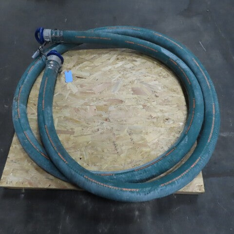 Alfagomma T-505 3" Acid Chemical Suction Transfer XLPE Hose 250PSI 25'