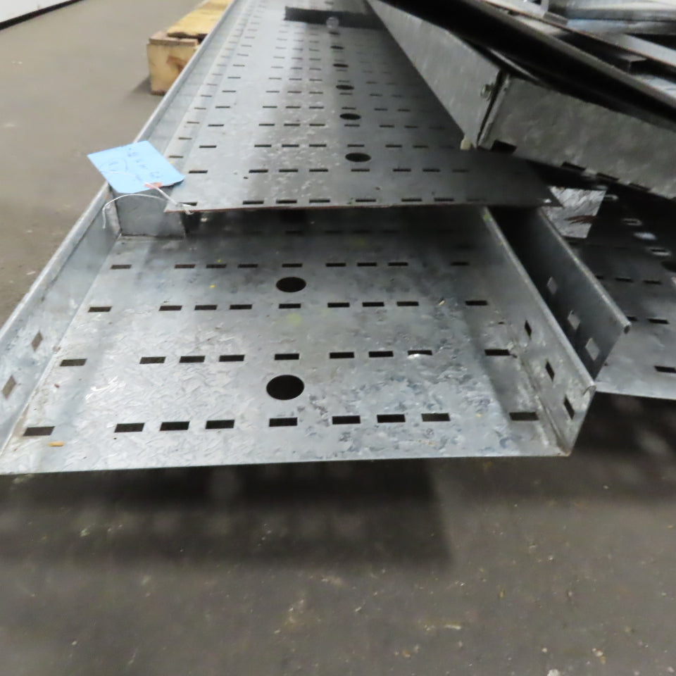Click And Go 12" x 2" Galvanized Modular Cable Tray Misc. Lot 25+