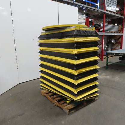 Southworth LSH2-64 53" x 24" Hydraulic Lift Turn Table 1 Ton 78"-12-1/2" Height 3Ph
