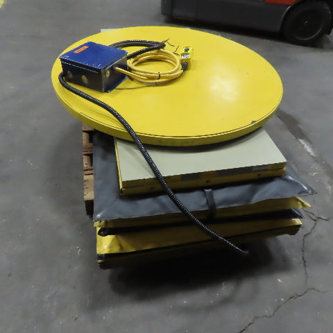 Southworth LSH2-64 53" x 24" Hydraulic Lift Turn Table 1 Ton 78"-12-1/2" Height 3Ph