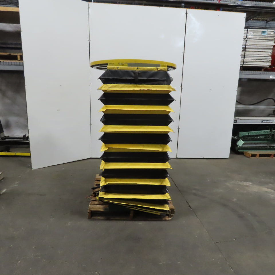 Southworth LSH2-64 53" x 24" Hydraulic Lift Turn Table 1 Ton 78"-12-1/2" Height 3Ph