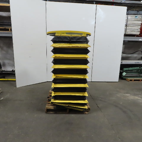 Southworth LSH2-64 53" x 24" Hydraulic Lift Turn Table 1 Ton 78"-12-1/2" Height 3Ph