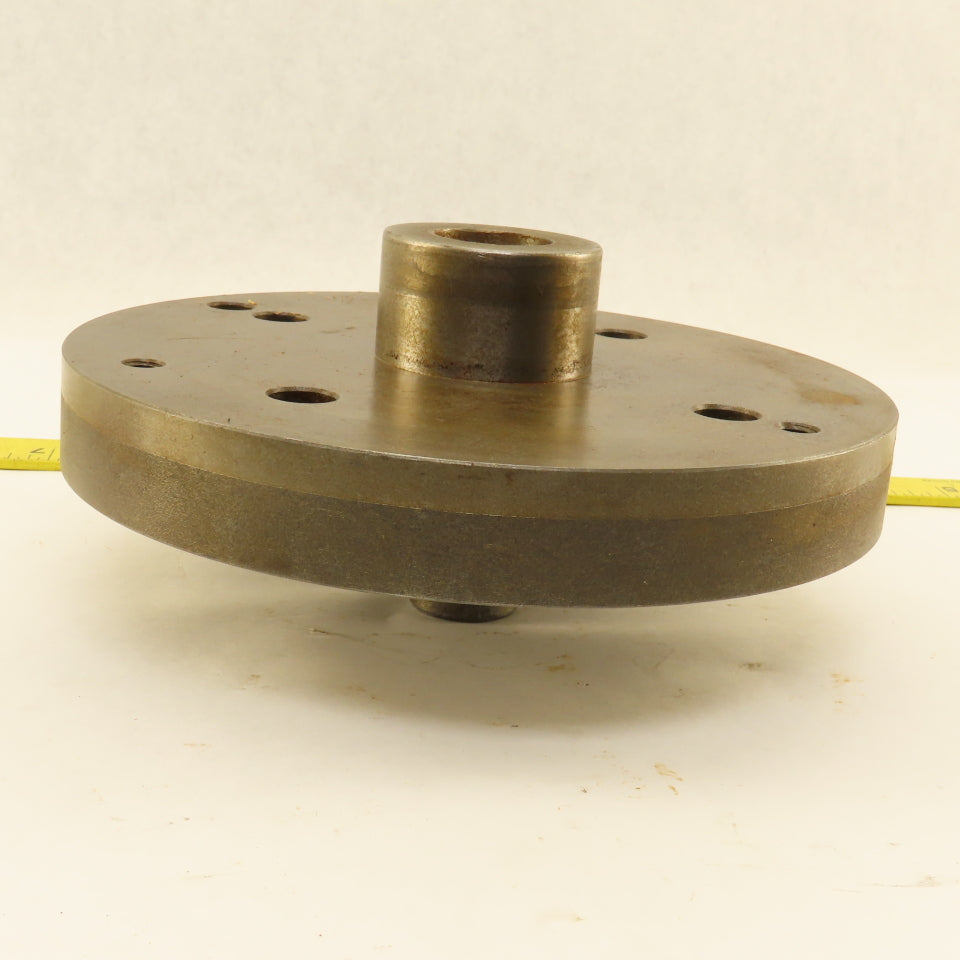 8-1/4" OD Lathe Workholding Adaptor Plate 56mm x 30mm 100mm Hole Centers Mount