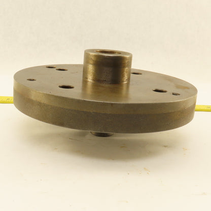 8-1/4" OD Lathe Workholding Adaptor Plate 56mm x 30mm 100mm Hole Centers Mount