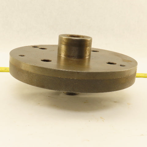 8-1/4" OD Lathe Workholding Adaptor Plate 56mm x 30mm 100mm Hole Centers Mount