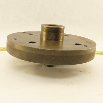 8-1/4" OD Lathe Workholding Adaptor Plate 56mm x 30mm 100mm Hole Centers Mount