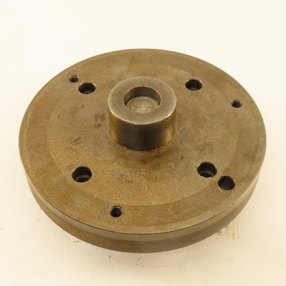 8-1/4" OD Lathe Workholding Adaptor Plate 56mm x 30mm 100mm Hole Centers Mount
