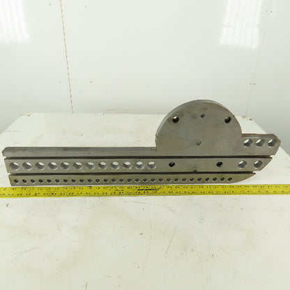 Jungner PSA-600 T-Slot Workholding Plate 33" x 11" With 3/4" Slot Head Width