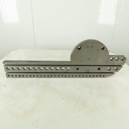 Jungner PSA-600 T-Slot Workholding Plate 33" x 11" With 3/4" Slot Head Width