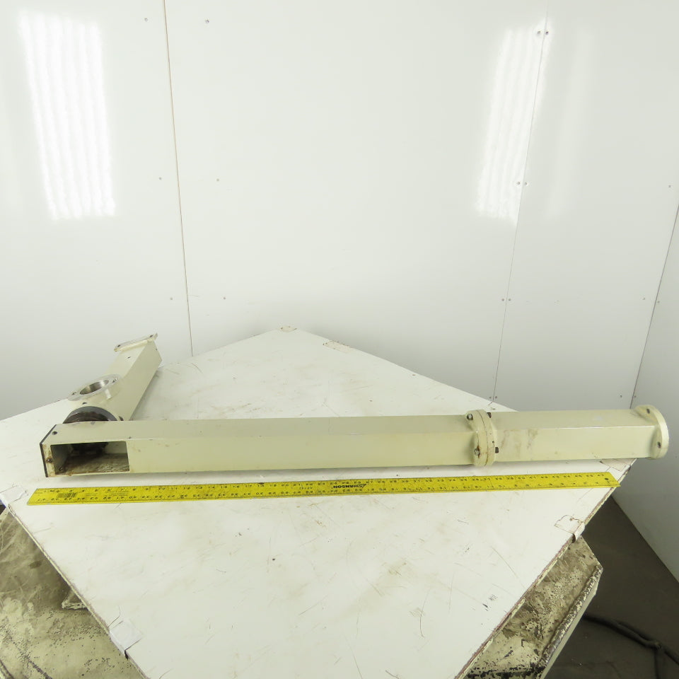 52" x 21" Aluminum Wireway Machine Monitor Duct Housing Assembly