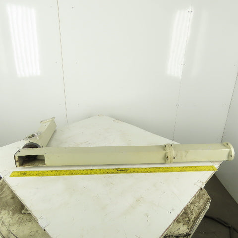 52" x 21" Aluminum Wireway Machine Monitor Duct Housing Assembly