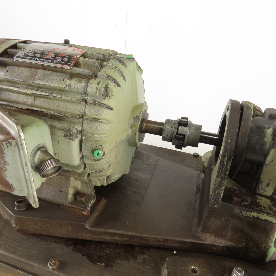 Delco Vickers 1.5Hp 460V 11 Gallon Hydraulic Vane Pump Power Unit