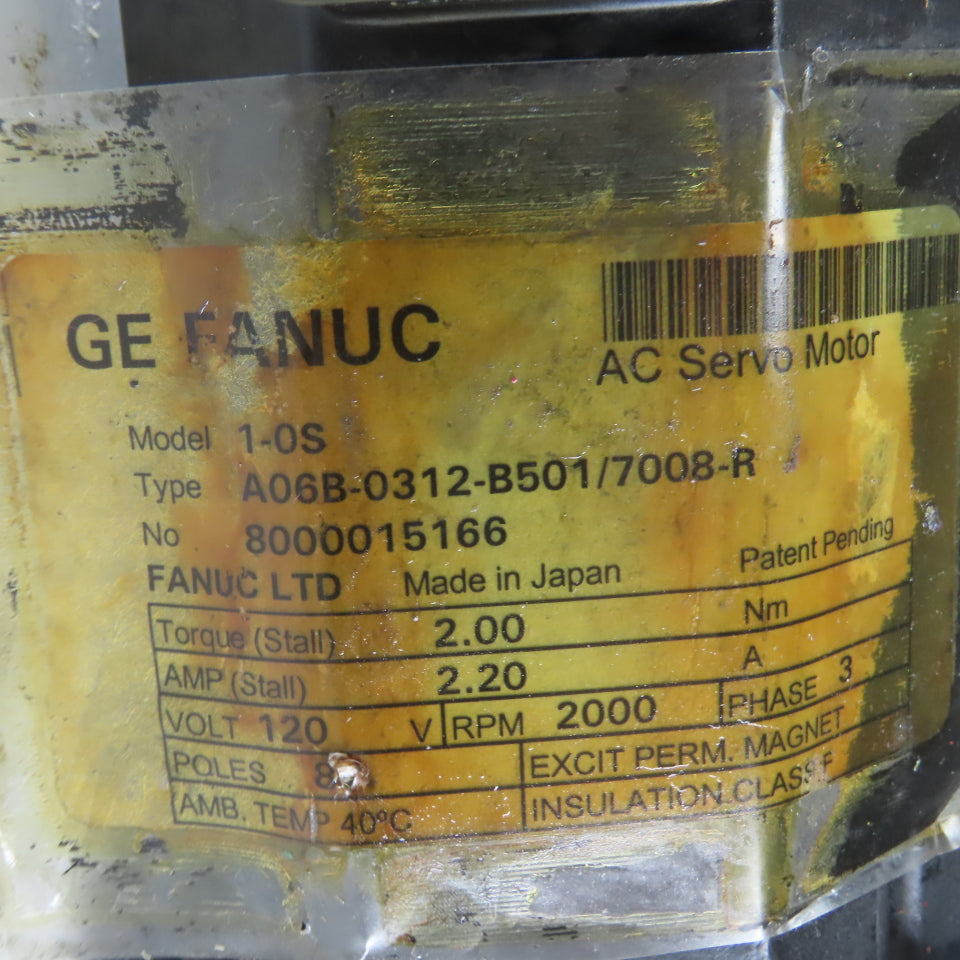 Fanuc A06B-0312-B501/7008-R 360° Rotary Indexing Turntable From Jungner PSA-600
