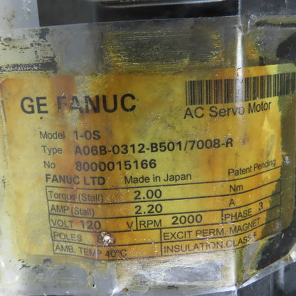 Fanuc A06B-0312-B501/7008-R 360° Rotary Indexing Turntable From Jungner PSA-600