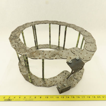 Gortrac 8" x 1" Feed Through Wire Hose Cable Carrier Energy Chain 50"