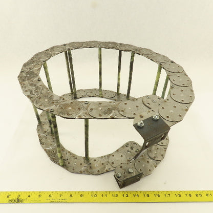 Gortrac 8" x 1" Feed Through Wire Hose Cable Carrier Energy Chain 50"