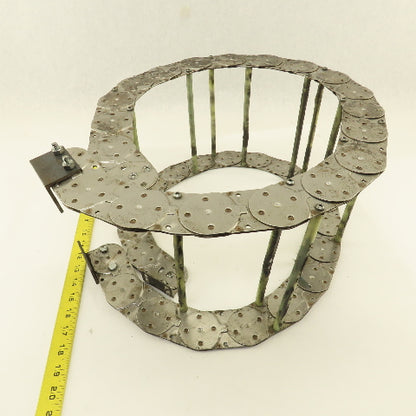 Gortrac 8" x 1" Feed Through Wire Hose Cable Carrier Energy Chain 50"