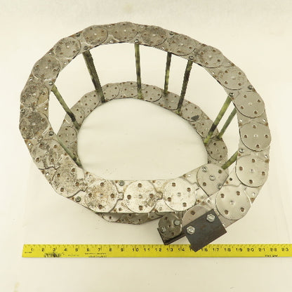 Gortrac 8" x 1" Feed Through Wire Hose Cable Carrier Energy Chain 50"