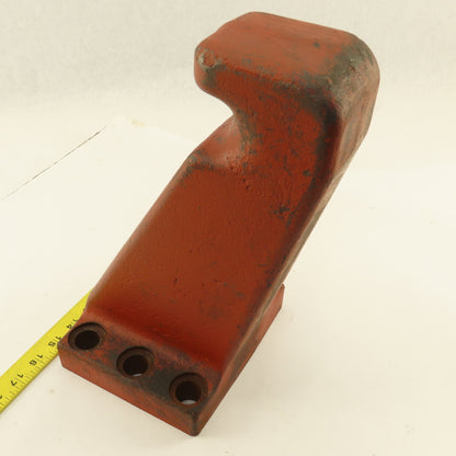 12" x 3" Heavy Duty Cast Iron Hook 6 Bolt Mount