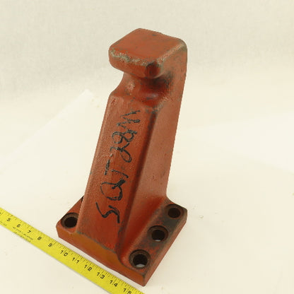 12" x 3" Heavy Duty Cast Iron Hook 6 Bolt Mount