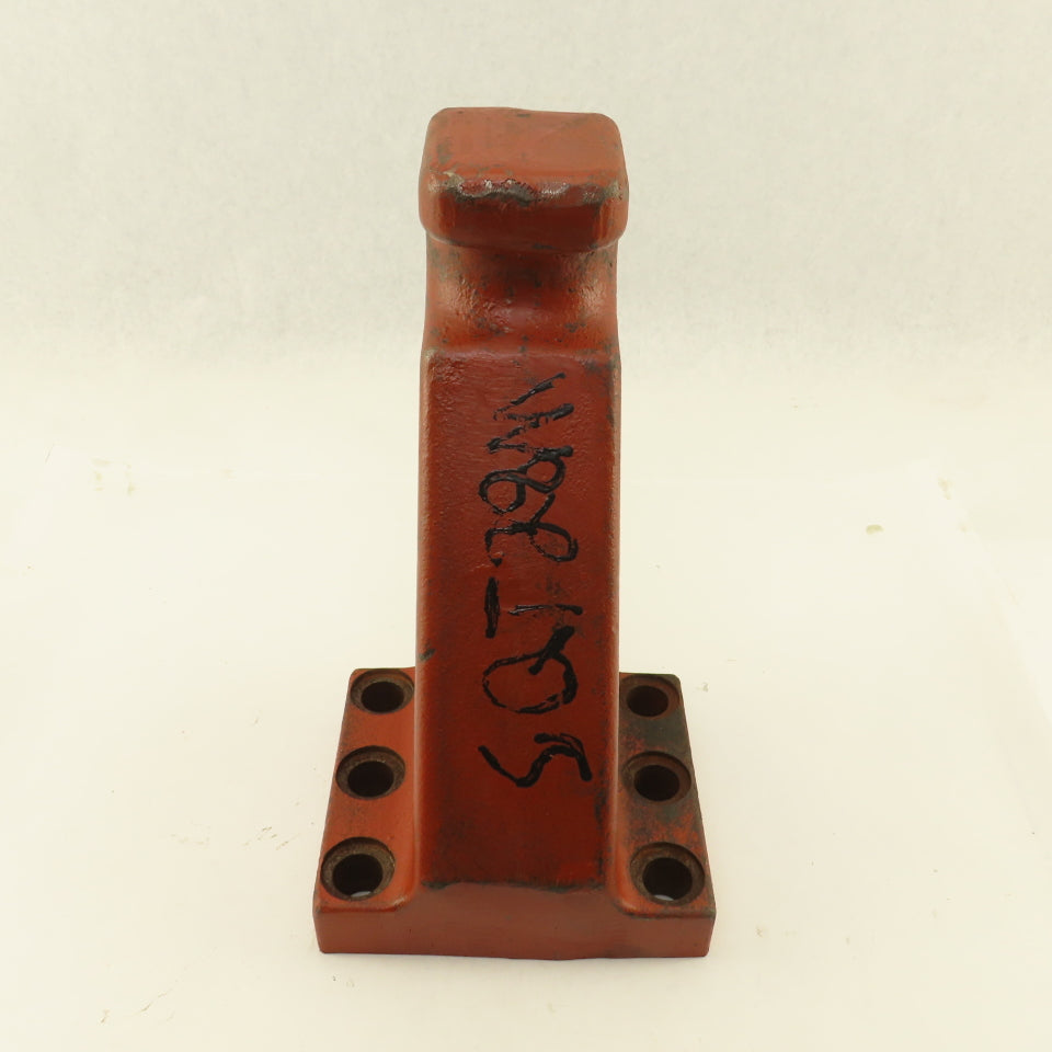 12" x 3" Heavy Duty Cast Iron Hook 6 Bolt Mount