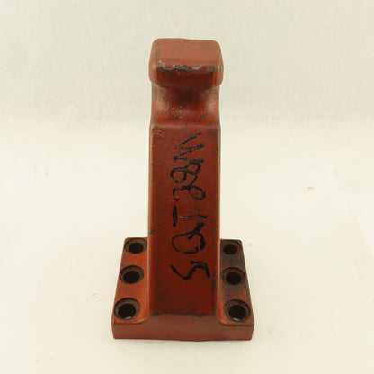 12" x 3" Heavy Duty Cast Iron Hook 6 Bolt Mount