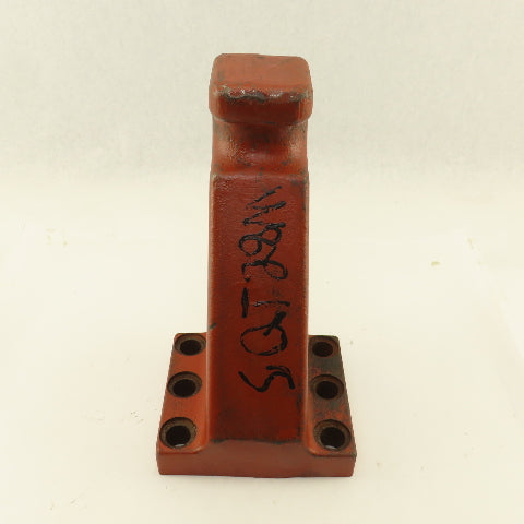 12" x 3" Heavy Duty Cast Iron Hook 6 Bolt Mount