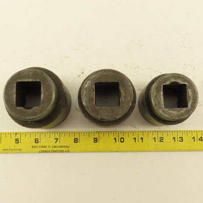 Snap-On LDH-583 LDH-603 LDH-523 Standard Socket 1" Drive 12 Point Lot Of 3