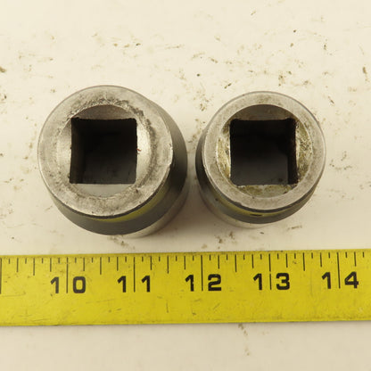 Napa NH1242 NH1236 1-5/16" & 1-1/8" Socket 3/4" Drive with W/ Swivel NH60 Lot/3