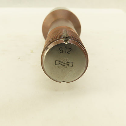 Mate 13/16" Round Hole Punch 3/4-16 Threaded Shank 5-1/2" OAL