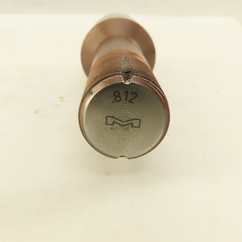 Mate 13/16" Round Hole Punch 3/4-16 Threaded Shank 5-1/2" OAL