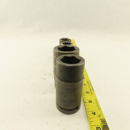 Armstrong Proto H-1254 07518 15/16"- 1-1/4" SAE Socket 3/4" Drive Misc. Lot/7