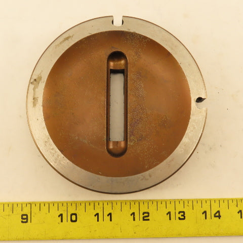 Mate .375 x 2.000 +.030 Rectangle Hole Die 4-15/16" OD