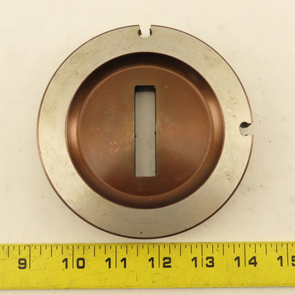 Mate .375 x 2.000 +.100 Rectangle Hole Die 4-15/16" OD