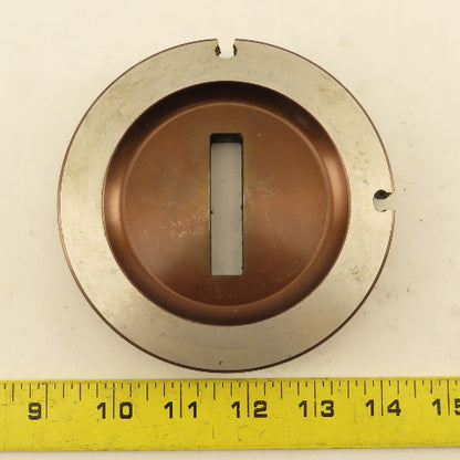 Mate .375 x 2.000 +.100 Rectangle Hole Die 4-15/16" OD