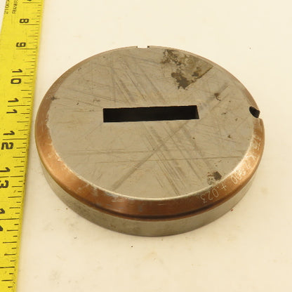 Mate .375 x 2.000 +.023 Rectangle Hole Die 4-15/16" OD