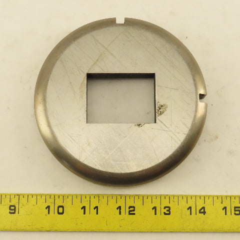 Wilson Tooling 1.438 x 1.938 Rectangle  Hole Die 4-15/16" OD