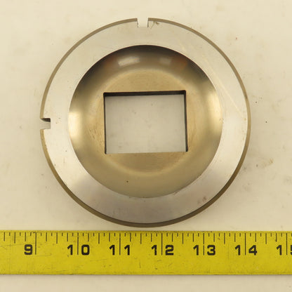 Wilson Tooling 1.438 x 1.938 Rectangle  Hole Die 4-15/16" OD