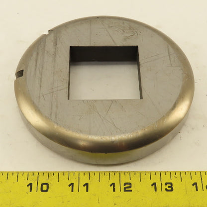 Wilson Tooling 1.938 Square Hole Die  4-15/16" OD