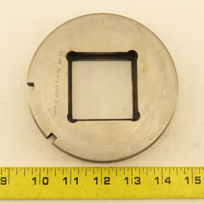 2.000 +.024  Square Hole Die  4-15/16" OD