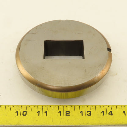 Wilson Tooling Slug Hugger 1.250 x 2.000 +.024 Rectangle Hole Die 4-15/16" OD