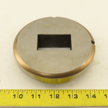 Wilson Tooling Slug Hugger 1.250 x 2.000 +.024 Rectangle Hole Die 4-15/16" OD