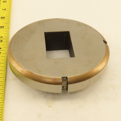 Wilson Tooling Slug Hugger 1.250 x 2.000 +.024 Rectangle Hole Die 4-15/16" OD