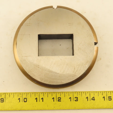 Wilson Tooling Slug Hugger 1.250 x 2.000 +.024 Rectangle Hole Die 4-15/16" OD